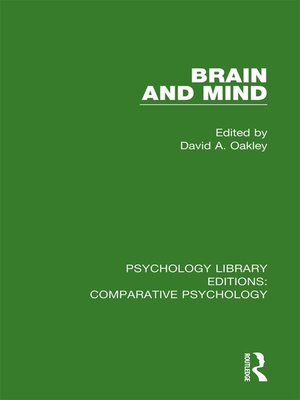 cover image of Brain and Mind